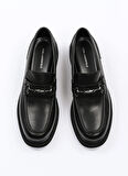 KARL LAGERFELD Siyah Erkek Loafer KINGSTON Loafer