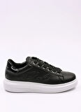 KARL LAGERFELD Siyah Erkek Sneaker KAPRI MENS Signia Patch Embro
