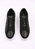 KARL LAGERFELD Siyah Erkek Sneaker KAPRI MENS NFT Emboss Lo Lace