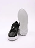 KARL LAGERFELD Siyah Erkek Sneaker KAPRI MENS NFT Emboss Lo Lace