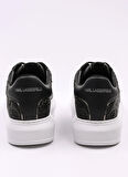 KARL LAGERFELD Siyah Erkek Sneaker KAPRI MENS NFT Emboss Lo Lace