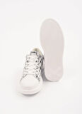 KARL LAGERFELD Beyaz - Siyah Erkek Sneaker KAPRI MENS Twin NFT Graffiti