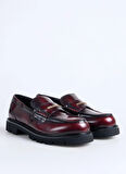 KARL LAGERFELD Bordo Kadın Loafer KL422240NN