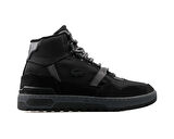 Lacoste T-Clip Wntr Mid 222 2 Sma Blk/Dk Gry Erkek Günlük Ayakkabı 744SMA0065-237 Siyah
