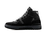 Lacoste T-Clip Wntr Mid 222 2 Sma Blk/Dk Gry Erkek Günlük Ayakkabı 744SMA0065-237 Siyah
