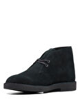 Clarks Süet Siyah Erkek Bot Desert Bt Evo