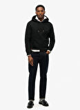 Superdry Kapüşon Yaka Siyah Erkek Sweatshırt M2013110A02A_ESSENTIAL LOGO HOODIE