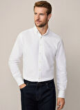 Hackett Slim Fit Gömlek Yaka Beyaz Erkek Gömlek HM309361