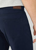 Hackett Normal Bel Normal Paça Slim Fit Lacivert Erkek Pantolon HM212491