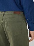 Hackett Normal Bel Normal Paça Slim Fit Haki Erkek Pantolon HM212491