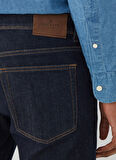 Hackett Normal Bel Normal Paça Slim Fit Lacivert Erkek Denim Pantolon HM212515