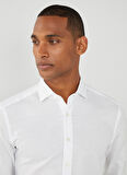 Hackett Slim Fit Gömlek Yaka Beyaz Erkek Gömlek HM309765