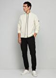 Hackett Bisiklet Yaka Bej Erkek T-Shirt HM500782