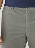 Haki Erkek Normal Bel Slim Fit Şort HM801308