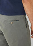 Haki Erkek Normal Bel Slim Fit Şort HM801308