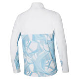 Paris Athlete Hybrid Warm Up Jacket Erkek Rüzgarlık Beyaz / Desenli