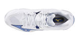 Wave Lightning Z8 MID Unisex Voleybol Ayakkabısı Beyaz / Mavi