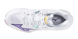 Wave Lightning Z8 MID Kadın Voleybol Ayakkabısı Beyaz / Mavi