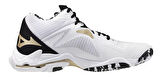 Wave Lightning Z8 MID Unisex Voleybol Ayakkabısı Beyaz / Desenli