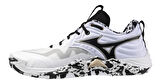 Wave Momentum Elite Unisex Voleybol Ayakkabısı Beyaz / Desenli