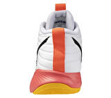 Wave Momentum Pro MID Unisex Voleybol Ayakkabısı Beyaz / Turuncu