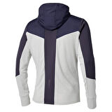 Active Warmalite Hybrid Kapüşonlu Sweatshirt Lacivert / Beyaz
