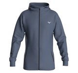 Athletic Track Jacket Erkek Kapüşonlu Eşofman Üstü Gri