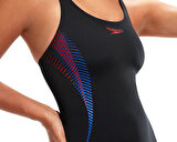 Speedo SPEEDO PLMT MSBK AF SİYAH Kadın Mayo