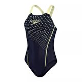 SPEEDO MEDLEY LOGO MDLT EF 8-1347406876 KADIN MAYO NAVY/GREEN