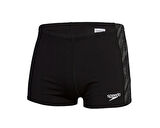 Speedo Hyperboom Pnl Asht Am Blk/Wht Erkek Yüzücü Mayosu 8-00301417216 Siyah