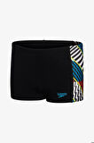 Speedo Dıgı Alov Panl Asht Jm Çocuk Siyah Mayo 8-00316016638