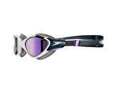 Speedo Biofuse 2.0 Mir Af Blue/Purp Kadın Yüzücü Gözlüğü 8-00377516738 Mavi