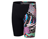 Speedo Plmt Vcut Digi Jam Jm Multi/Red Erkek Çocuk Mayosu 8-00318317327 Kırmızı