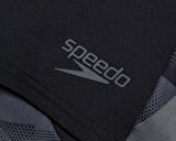 Speedo End+ Max Splice Asht Am Black/Grey Erkek Yüzücü Mayosu 8-00300317540 Siyah