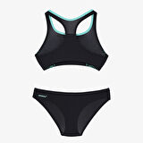 Speedo Placement 2 Kadın Siyah Bikini Takımı