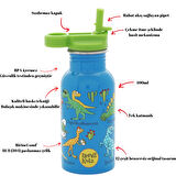 400 ML PİPETLİ PASLANMAZ ÇELİK MATARA -DINO