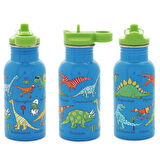 400 ML PİPETLİ PASLANMAZ ÇELİK MATARA -DINO