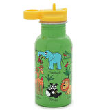 400 ML PİPETLİ PASLANMAZ ÇELİK MATARA - JUNGLE