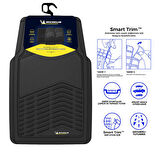 Michelin MC33856 Tüm Araçlara Uyumlu 4 Parça Üniversal 3D Havuzlu Oto Paspas