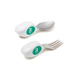 DODDL ERGONOMİK ÇATAL KAŞIK SETİ AQUA / BLW YARDIMCI