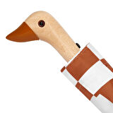 Duck Kompakt Şemsiye Peanut Butter Checks