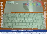 Acer TravelMate 6593 Klavye Bej Türkçe Beyaz