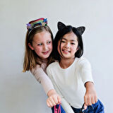 Mimi & Lula Spooky Glitter Cat Taç