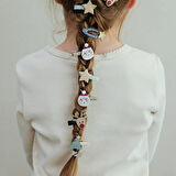 Mimi & Lula Santa & Rudolph Mini 8'li Toka