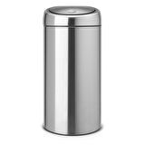 Brabantia Çöp Kutusu Touch Bin 2 x 20  40 lt Mat Çelik 401084
