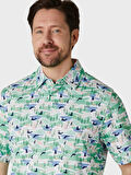 Callaway Emea SS All Over Abstract Erkek Tshirt