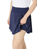 Callaway 16'' High Waist Solid Pileli Kadın Etek