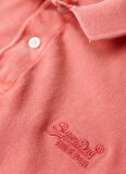 Superdry Düz Pembe Erkek Polo T-Shirt M1110345A2DB_VINT DESTROY POLO