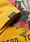 Superdry Bisiklet Yaka Baskılı Sarı Erkek T-Shirt M1011897A7SD_TOKYO VL GRAPHIC T SHI