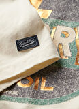 Superdry Bisiklet Yaka Baskılı Beyaz Erkek T-Shirt M1011910A3KU_GASOLINE WORKWEAR TEE